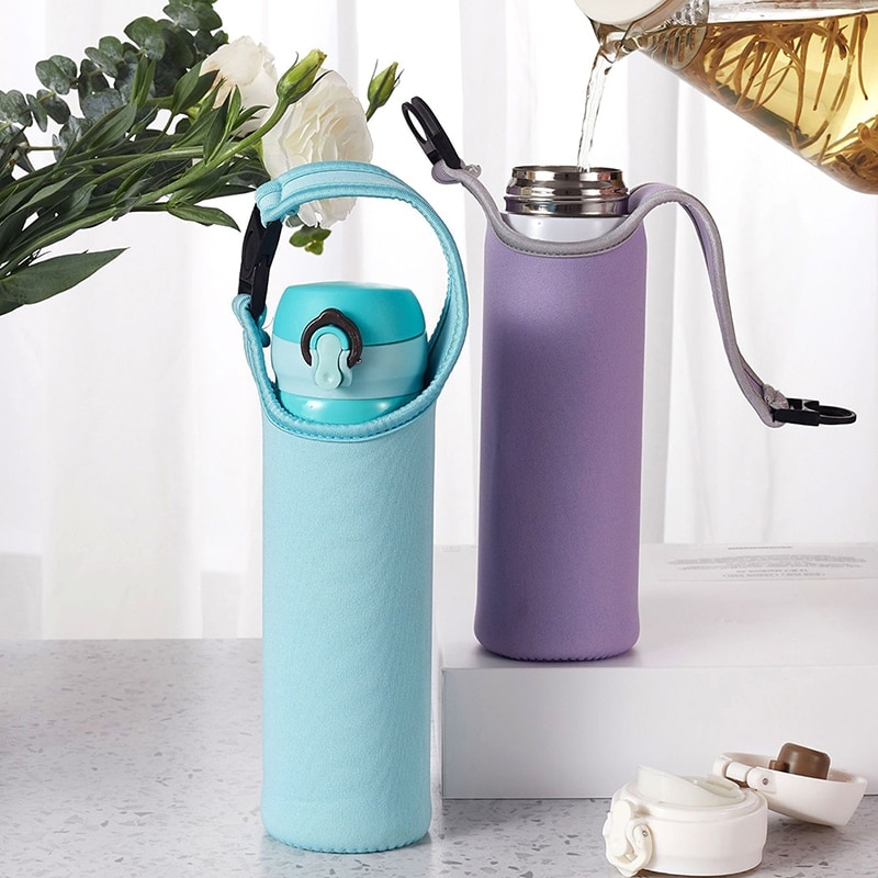 1PC Sport Insulat Bag Portable Water Bottle Cover Water Bottle Case Cup Sleeve Vacuum Cup Sleeve Sport Camping Accessories