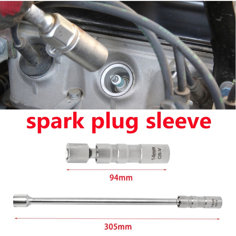 Steel 14mm 16mm Magnetic 12 Angle Car Spark Plug Sleeve Removal Tool Laser Repair Tools for Nissan BMW Volkswagen Mercedes Audi