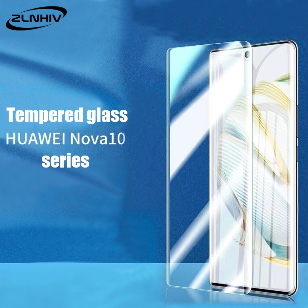 ZLNHIV For Huawei nova 10 10z 9 8 7 pro SE Youth 8i Tempered glass protective film screen protector smartphone 9H Transparent