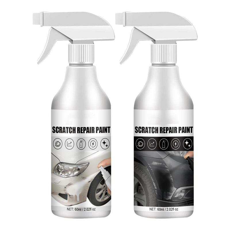 Car Scratch Repair Spray | Black White Scratch Remover Car Polishing | Self-Painting Car Scratch Protection Remover