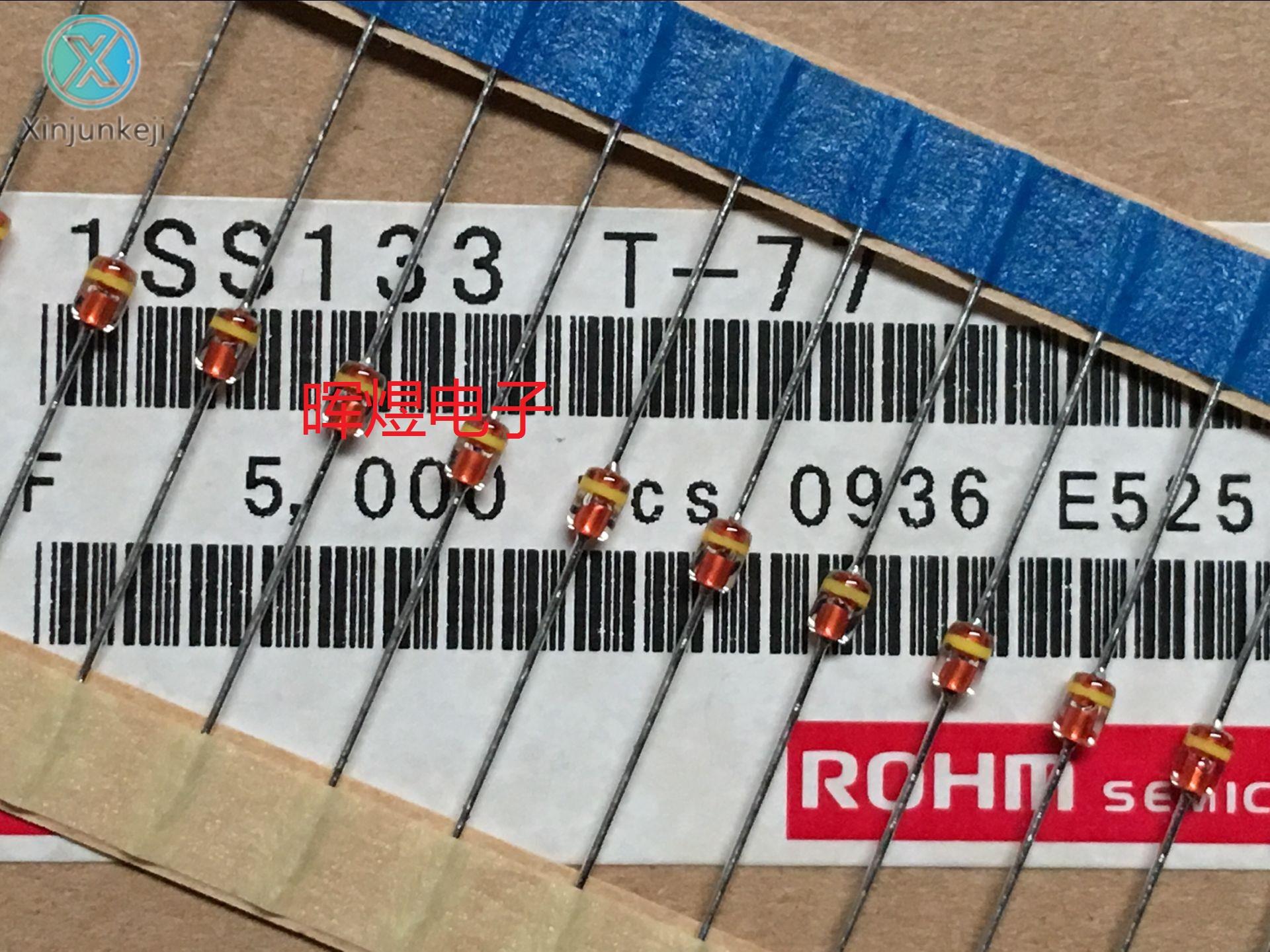 30pcs orginal new 1SS133 diode ISS133 yellow ring DO-34