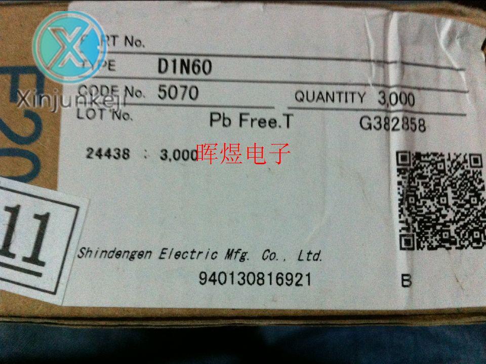 30pcs orginal new D1N60-5070 rectifier diode 1A600V new power supply V6