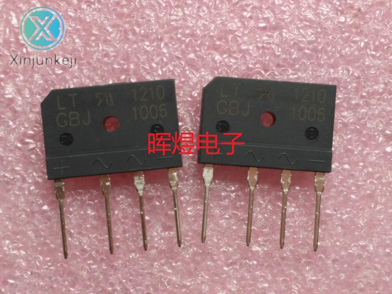 10pcs orginal new GBJ1006 rectifier bridge 10A600V