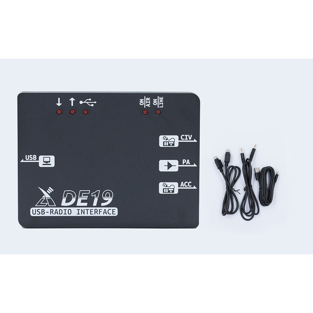 Xiegu DE-19 DE19 External Expansion Adapter USB Radio interface CIV PA ACC For G90/G90S, G106/G106C XPA125B