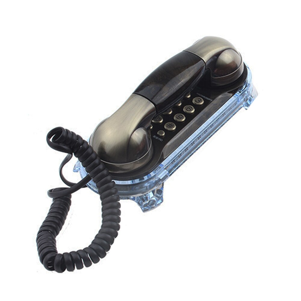 Corded Trimline Phone,Slim Wall Telephones Antique Retro Wall Mounted Landline Telephone Old Fashion Classic Vintage Phone