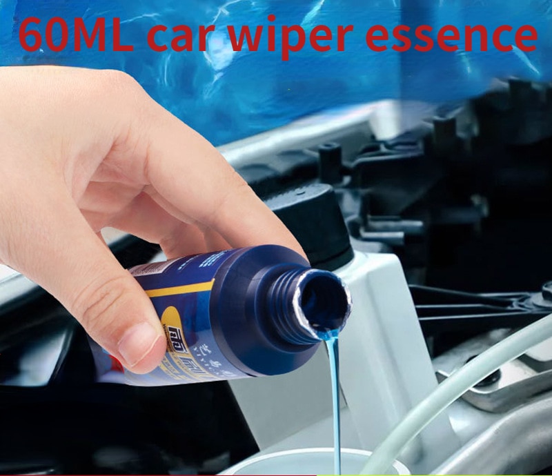Car Windshield Solid Cleaner Liquid Wiper Washer Car Window Cleaning Fine Seminoma Wipers Auto Parts