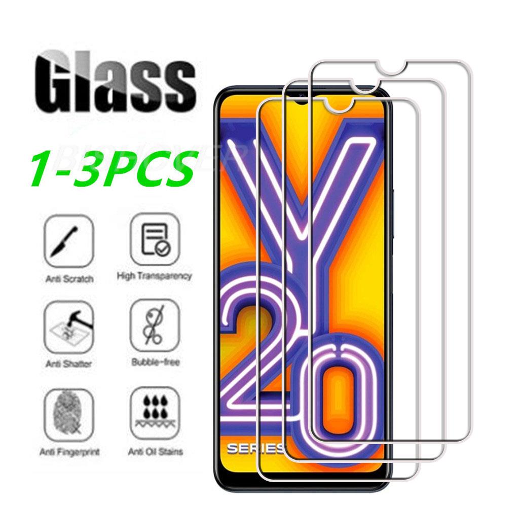 Tempered Glass Protective For VIVO Y11s Y20 Y20s 6.51" VivoY11s V2028 V2029, V2029 Screen Protector Smart Phone Cover Film