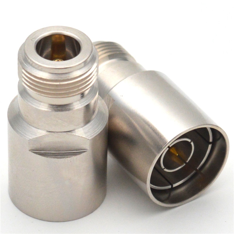 2pcs high-frequency N-male quick plug to N-female N-JK DC-18G test level adapter N-M/N-F L16-JK copper