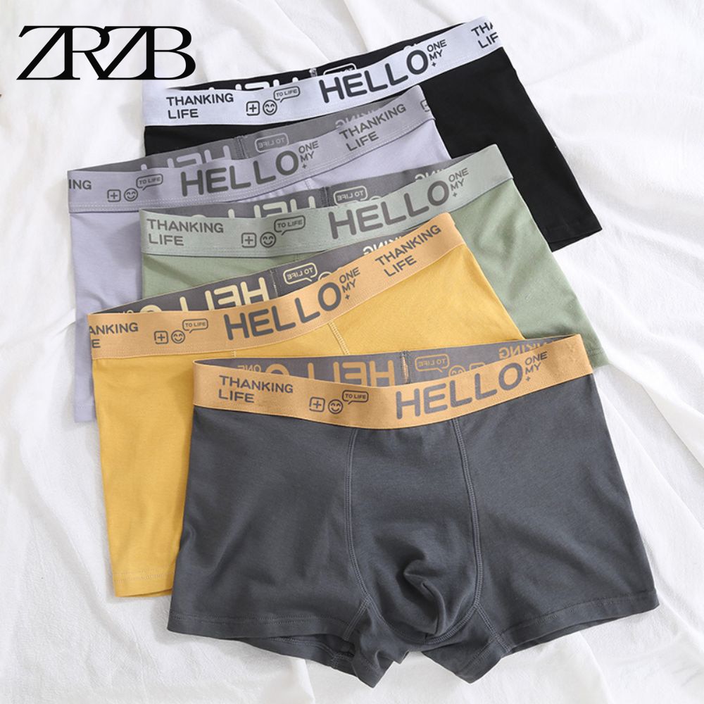 Men's Panties Underwear Boxer Shorts Comfortable Milk Silk Cotton Underpants Cuecas Calzoncillos Boxershorts Lot Plus Size 