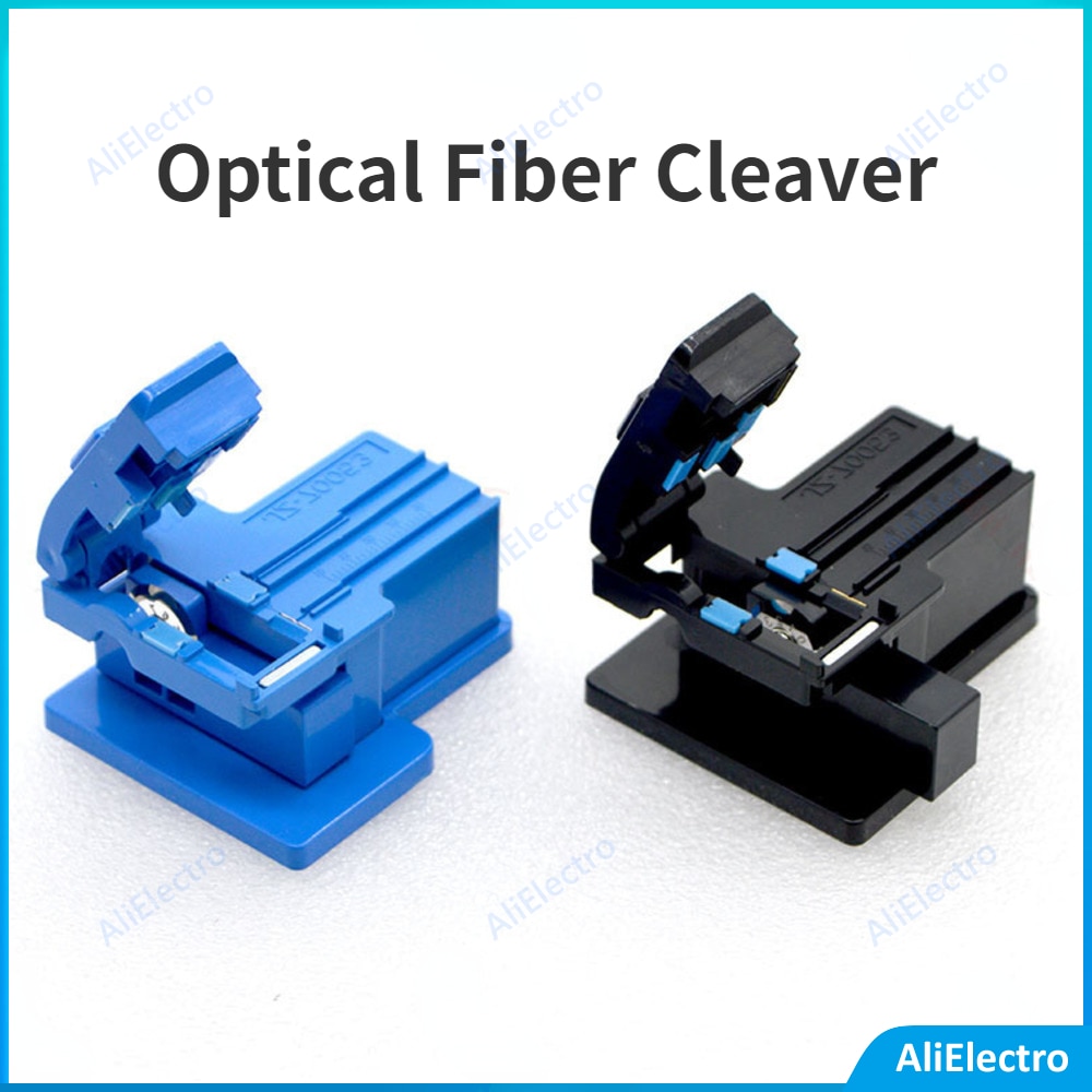 Optical Fiber Cutter Tungsten Steel Sheet Fiber Optical Fixed length Cleaver Tool Plastic Material Hand Tool Fast Shipping
