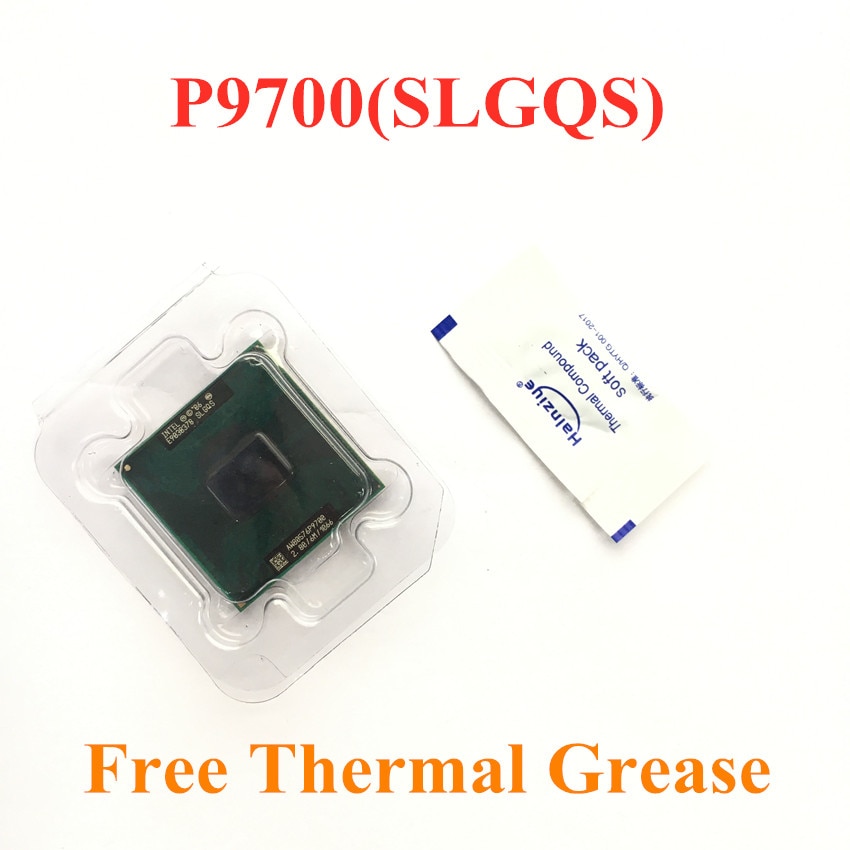 Original P8700 P8800 P9500 P9600 P9700 Notebook CPU Socket 478 Laptop Processor Available For GM45 PM45 MCP79 Chipset Upgrade