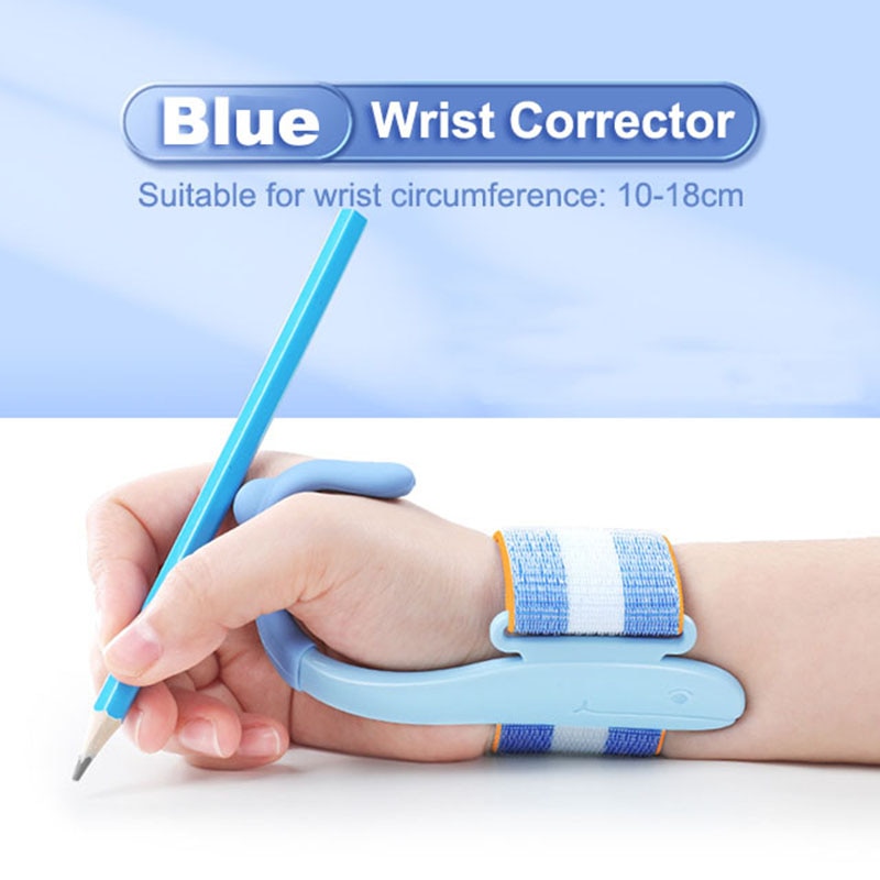 Children's Writing Correction Wrist Poisture Aid Training Holding Pen for Kids Learning Finger Grasp Protector Joints Stati