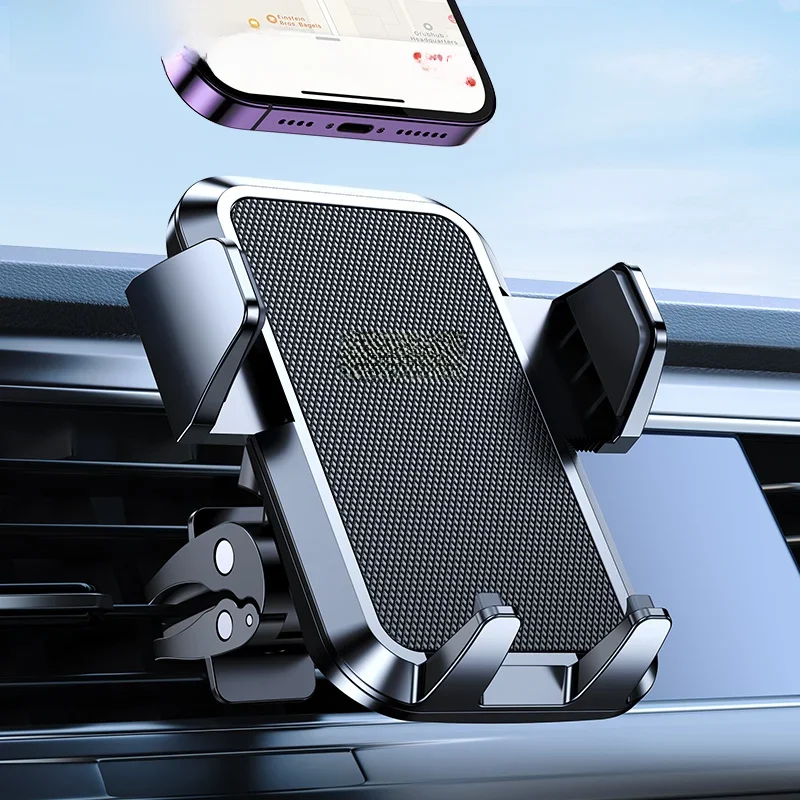 Joyroom Upgraded Car Phone Holder Military-Grade Protection Big Phone And Thick Cases Friendly Hands