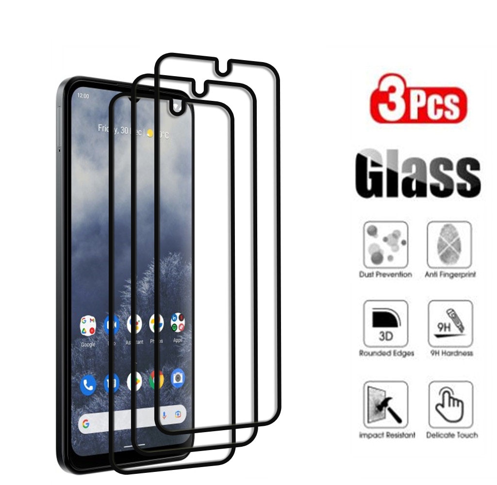 3pcs Tempered Glass For Nokia G60 5G NokiaG60 5G 6.58" Screen Protector Phone Cover Film