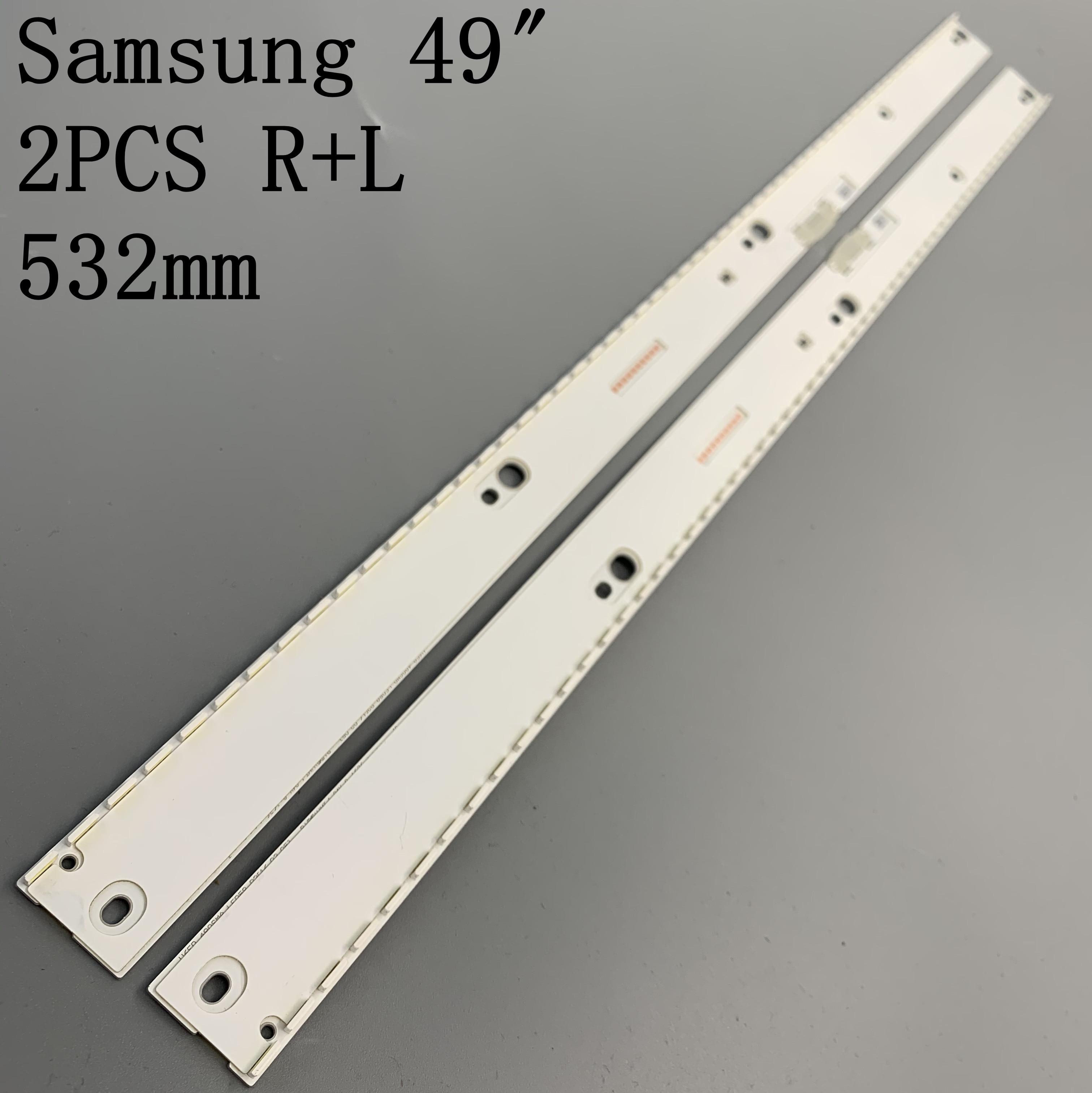 LED backlight strip for Samsung 49" TV 49KU6400 49KU6500 UE49MU6470 UE49MU6400 UE49KU6510 UE49KU6500 UN49MU7100 E49MU6650
