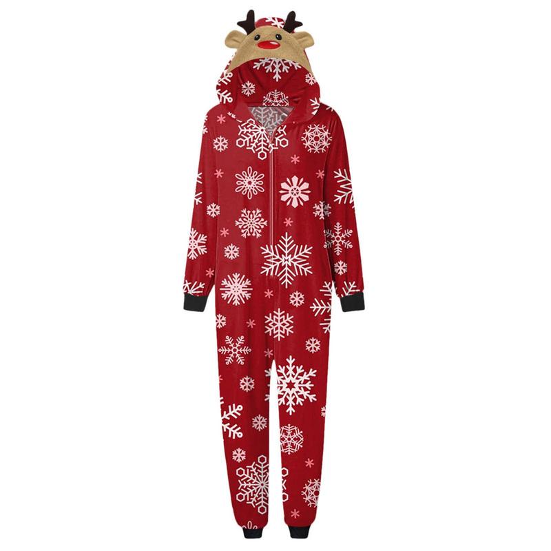 Family Christmas Pajamas Christmas Loungewear Christmas Elk Holiday Pajamas Clothes Pyjamas