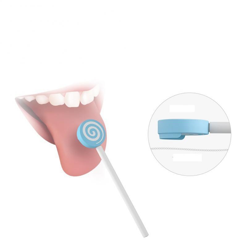 Lollipop Baby Tongue Coating Cleaner Baby Oral Cleaning Scraping Children U-shaped Toothbrush Baby Oral Health Safety Care