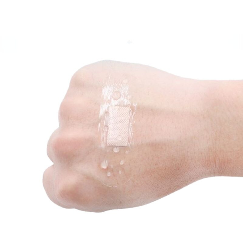 10pcs/set Portable Elastic Band Aid Transparent Waterproof Wound Plaster Medical Strips First Aid Skin Patch PU Adhesive Bandage
