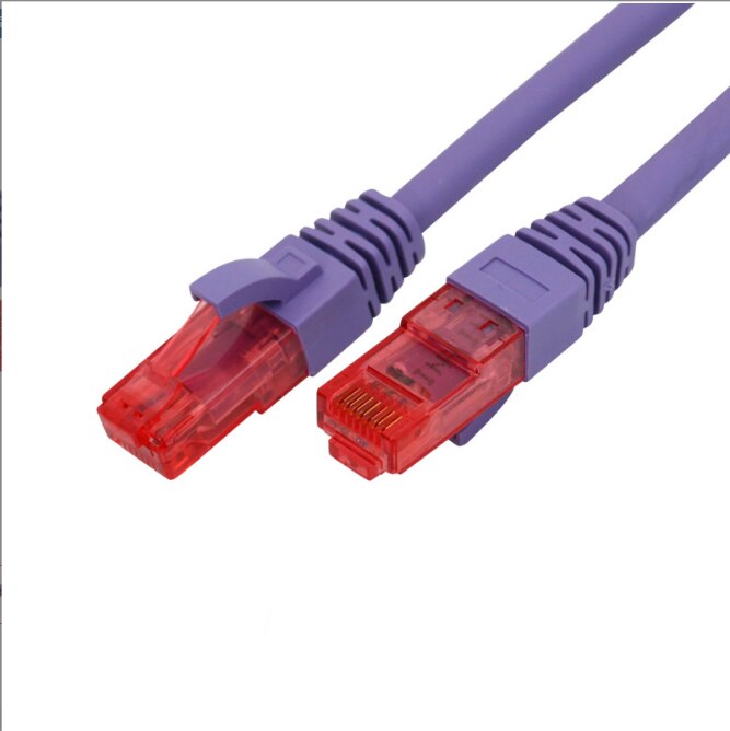 Jul250 Super six Gigabit network cable 8-core cat6a network shielded network cable network jumper broadband cable