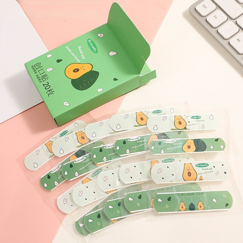 20pcs/box Outdoor Portable Cartoon Band Aid Kawaii Plasters for Children Medical Strips Wound Dressing Patch Woundplast Bandages