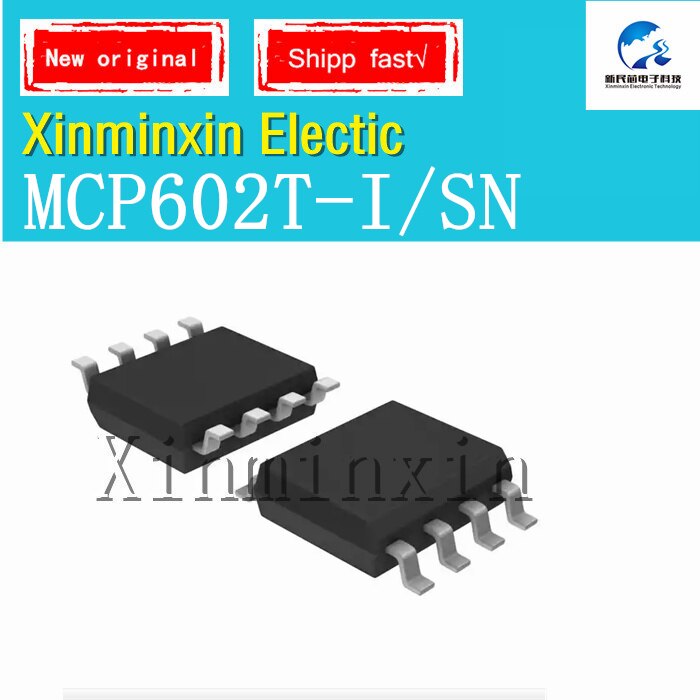 10PCS/lot MCP602T-I/SN MCP602-I/SN MCP602I MCP602 SOP-8 IC chip New Original