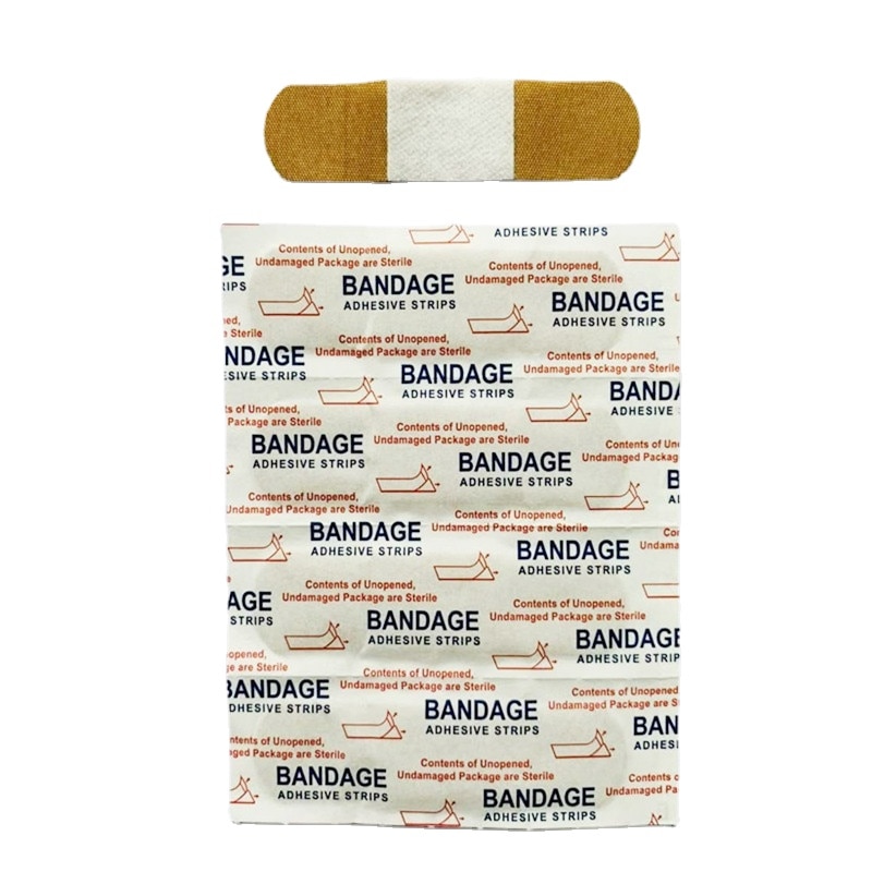 100pcs/set Elastic Band Aid Plasters for Children Adult Breathable Adhesive Bandages Skin Patches Wound Dressing Plaster Tape