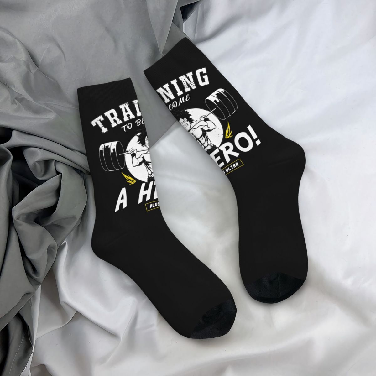 Midoriya Izuku Socks Men's Women's Boku No My Hero Academia Anime Socks Spring Summer Autumn Winter Middle Tube Socks 