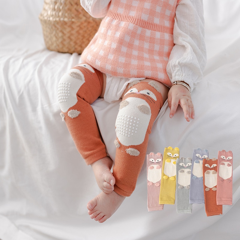 Baby Knee Pad Kids Safety Crawling Elbow Cushion Infants Toddler Leg Warm Knee Support Protector Baby Kneecap Accessories