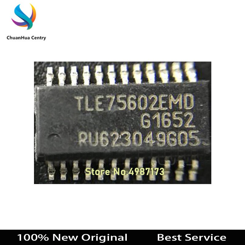 5 Pcs/Lot TLE75602EMDXUMA1 SSOP24 New and Original In Stock
