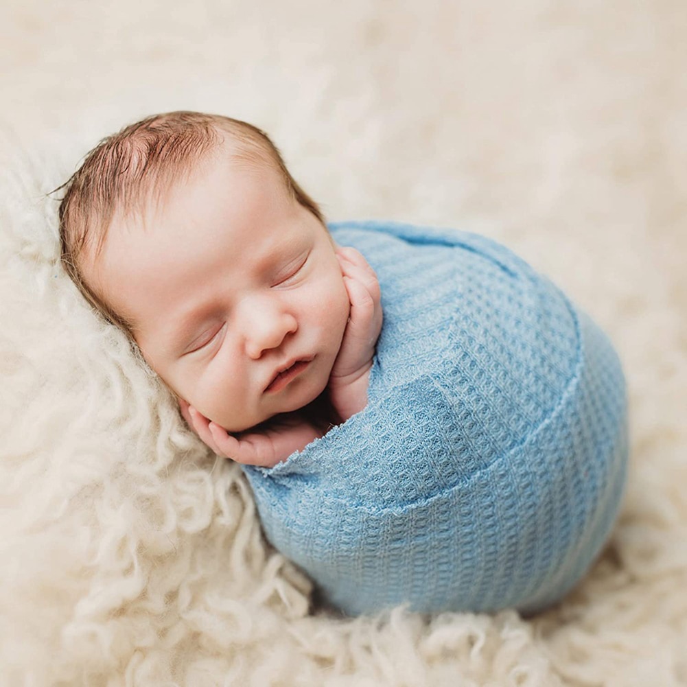 Newborn Stretch Wrap Baby Scarf Backdrop Soft Blanket Infant Fotografia Photography Props For Studio Photo Shoot