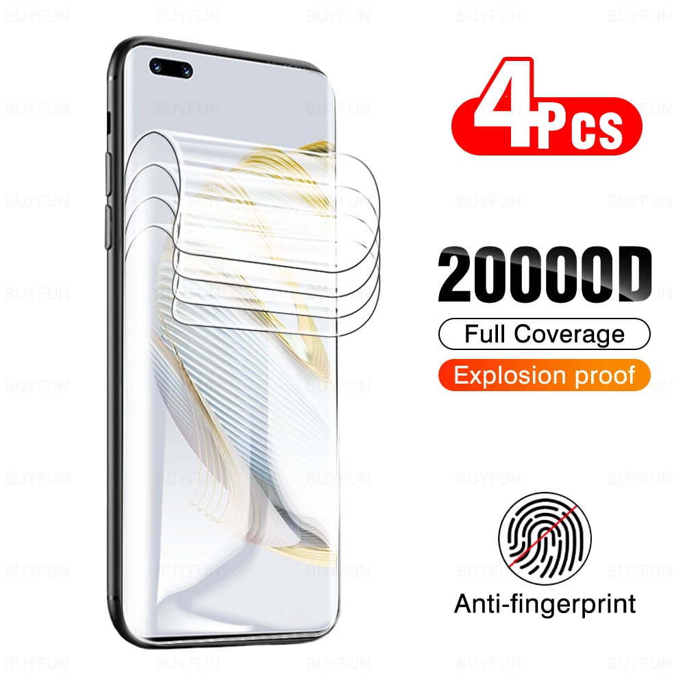 4pcs Full Coverage Hydrogel Film For Huawei Nova 10 9 Pro 8 8i Screen Protector Nova9 Nova10 SE Nova8 Nova8i 10pro 9ro 10se 9se