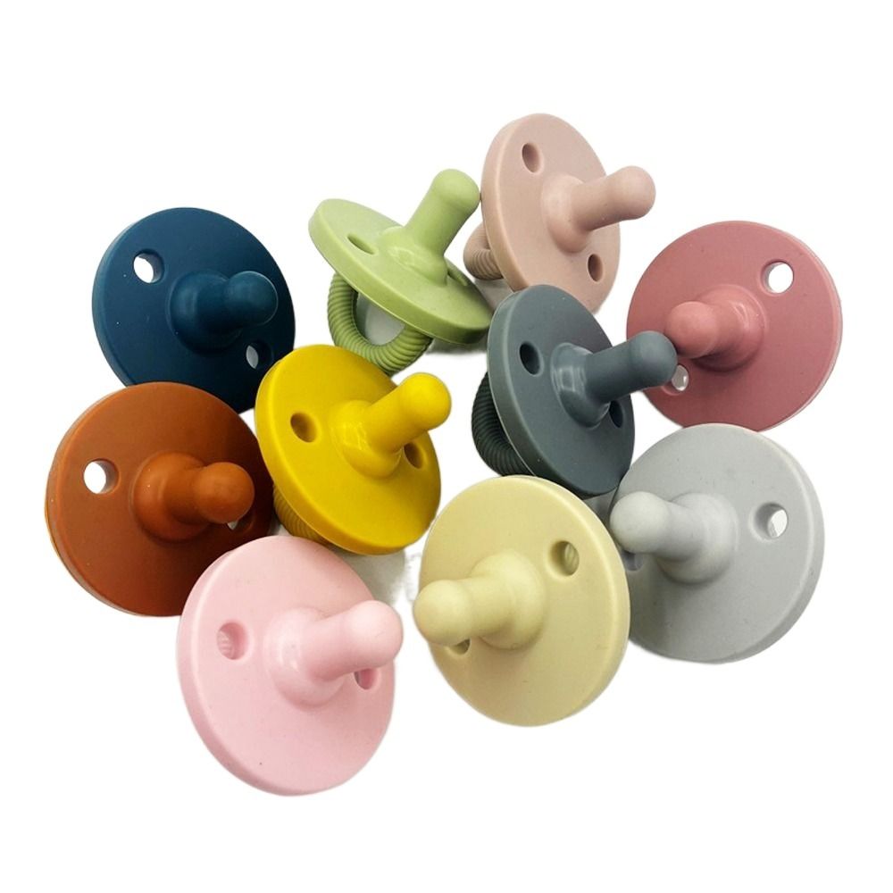 Baby Silicone Pacifier Food Grade Care Product Soft Baby Nipple Soother Pacifier Nursing Accessories