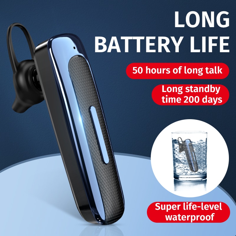 80 hours Wireless Earphone Blue-tooth Handsfree Earbuds Headset Handsfee Calls Remind For Phone With Mic For Driving Traveling