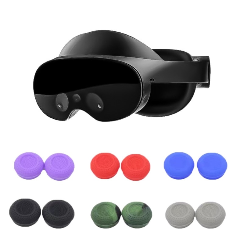 Comfort Protective Lens Cover Rocker Cover HeadBelt for Meta Quest Pro VR Headset Protective Lens Cover HeadStraps Belts