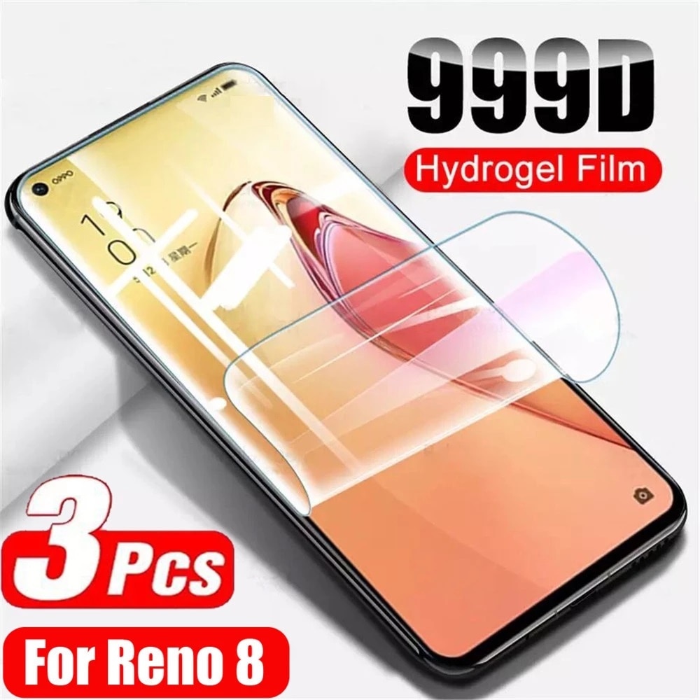 3PCS Hydrogel Film for Oppo F21S Pro 5G F19 pro Film Screen Protector for Oppo F21 pro Protective film