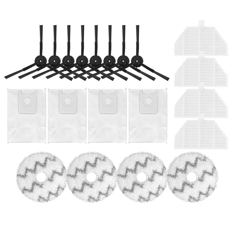 Hepa Filter Side Brush Mop Cloth Rag Dust Bag Replacement Vacuum Cleaner Spare Parts Accessories For Xiaomi Roidmi EVA SDJ06RM