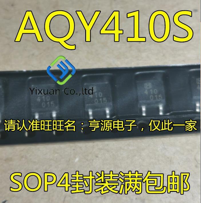 20pcs original new AQY410 AQY410S silk screen 410 SOP-4 optocoupler solid state relay
