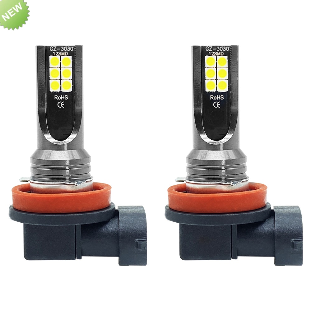 3030 H4 H7 LED Car Fog Light H11 H8 H9 H16JP H1 H3 Headlight Bulbs 9005 9006 Auto Driving Headlamp Lamps 6000K 12V 24V