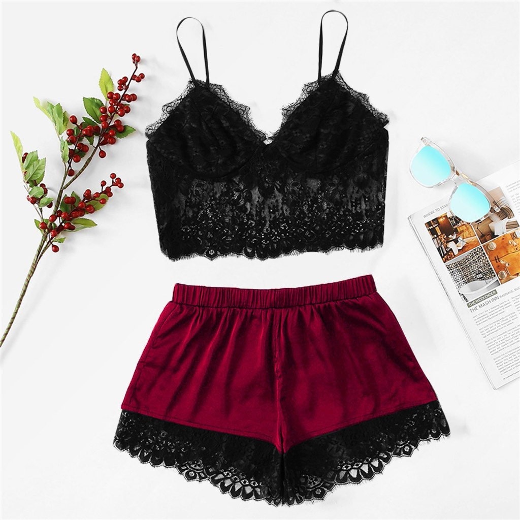 New In Sexy Lingerie For Women Plus Size Naughty For Sex Sexy Plus Size Sling Sleepwear Lingerie Lace Nightwear Underwear Set