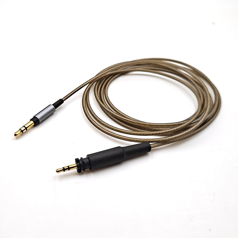 For Philips Headset Cable SHP9000 SHP8900 SHP895 Shure SRH440 SRH840 SRH840A SRH440A 940 750DJ Replaceable Silver Plated Cable