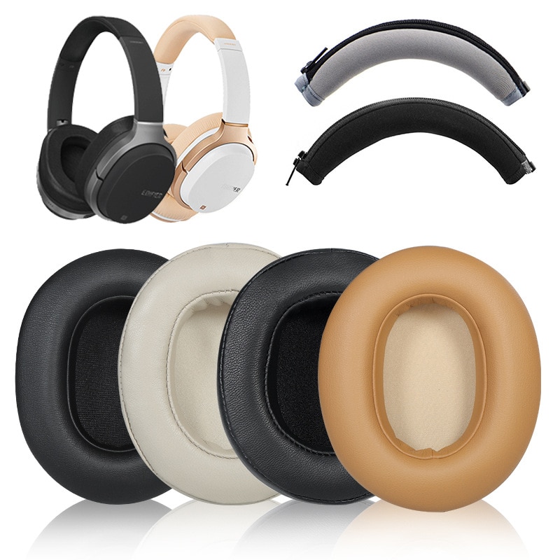 Suitable for EDIFIER W830BT W860NB ear pads earphone sleeve head beam sponge pad leather earmuffs