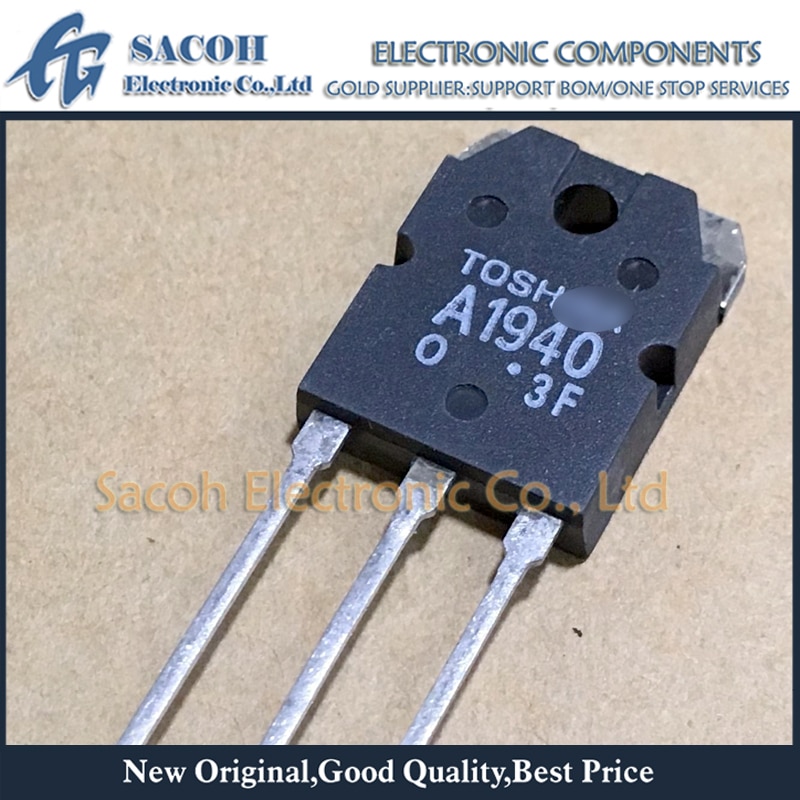 New Original 5Pairs(10PCS)/Lot 2SA1940 A1940 1940 + 2SC5197 C5197 5197 TO-3P 8A 120V Silicon POWER AMPLIFIER APPLICATIONS