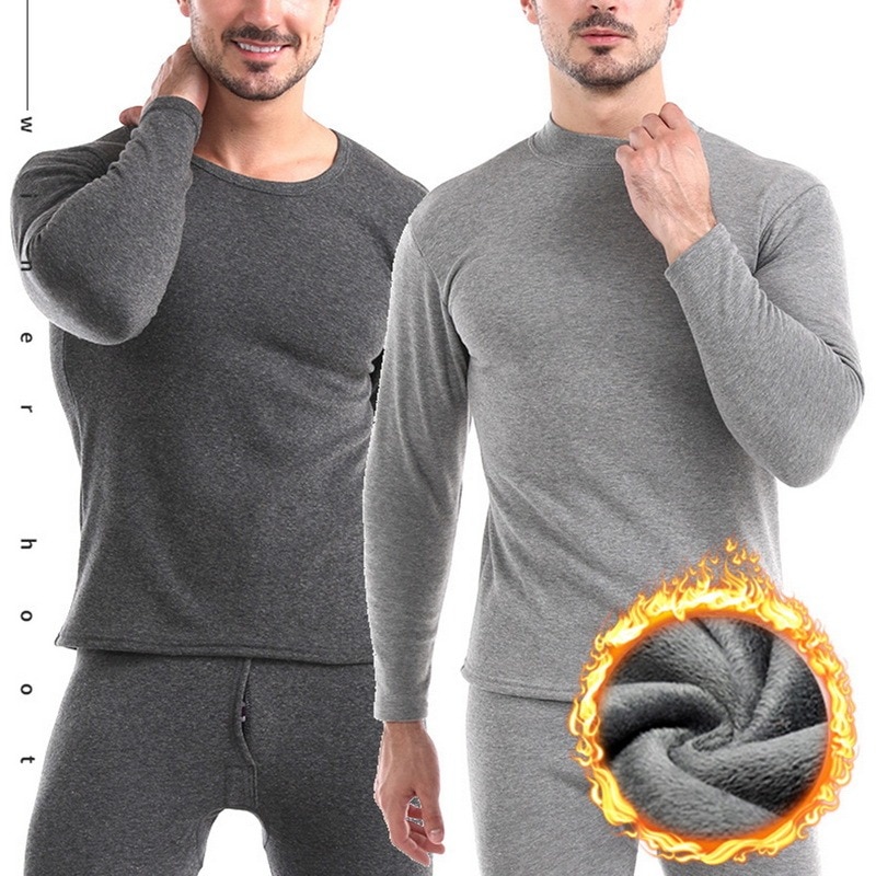 Men's Thermal Underwear Long Johns For Male Winter Thick Thermo Underwear Sets Winter Clothes Men Keep Warm Thick Thermal L