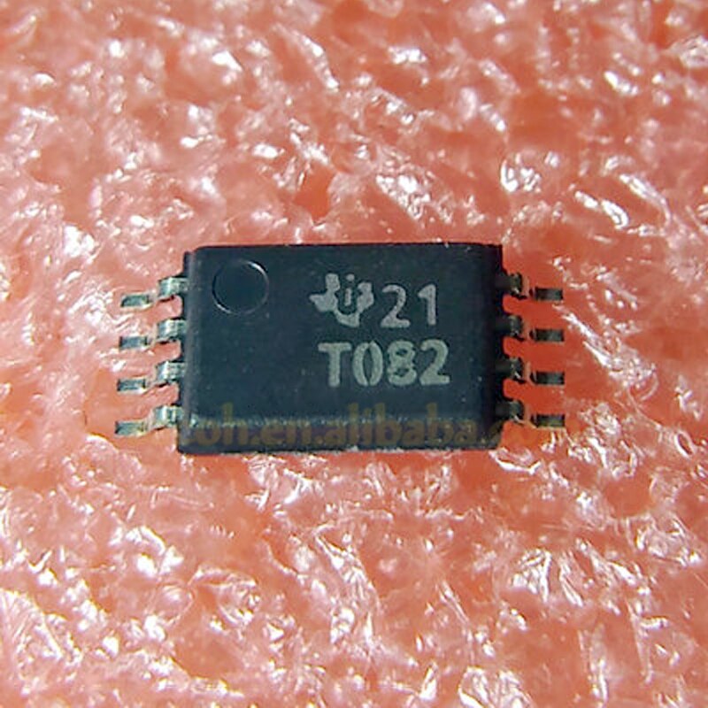10PCS/lot New OriginaI TL082CPWR TL082CPW T082 or TL081CPWR T081 or TL080CPWR T080 TSSOP-8 JFET-INPUT OPERATIONAL AMPLIFIERS