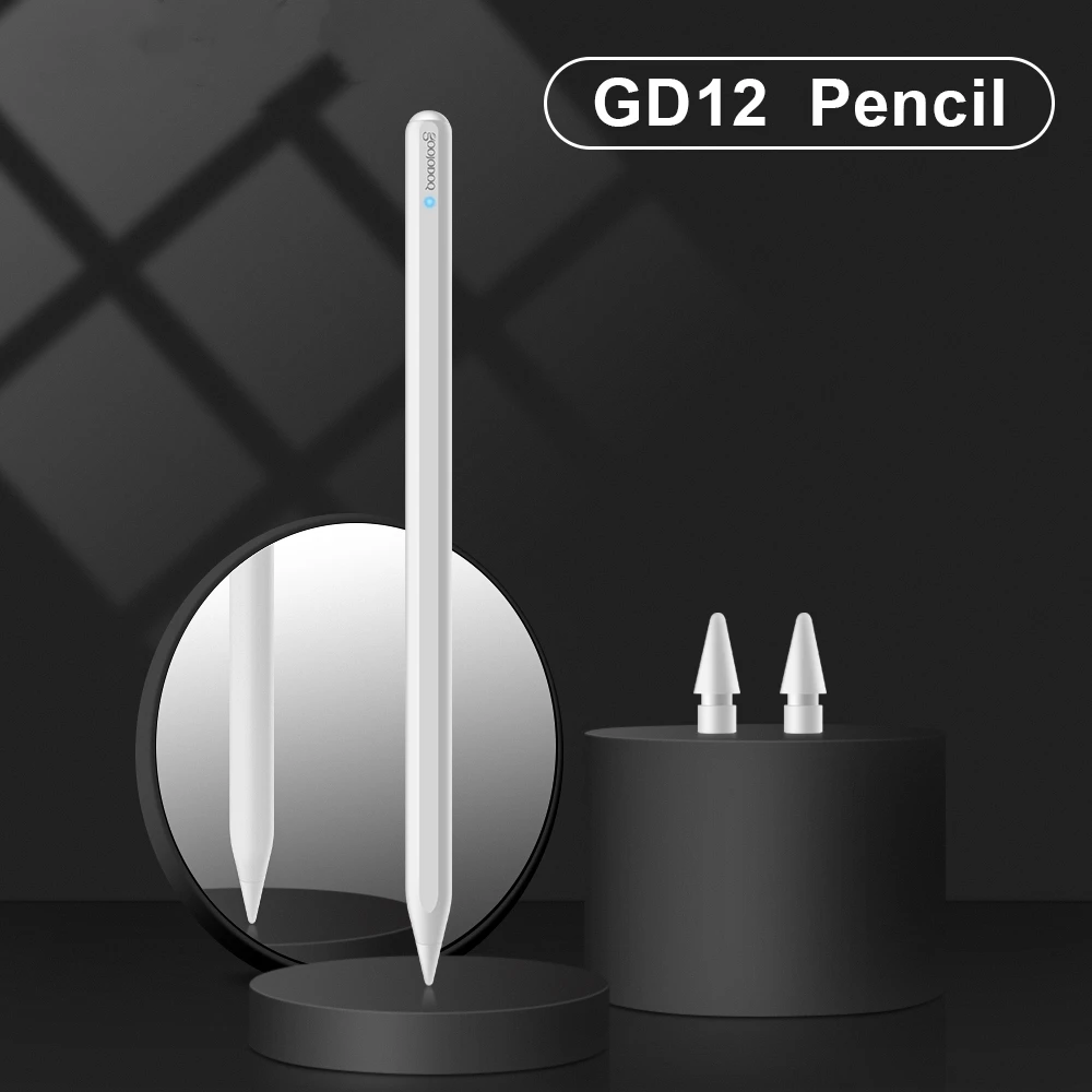 For iPad Pencil with Palm Rejection Tilt, GOOJODOQ 12th Gen Pen for Apple Pencil 2 1 iPad Air 5 2022