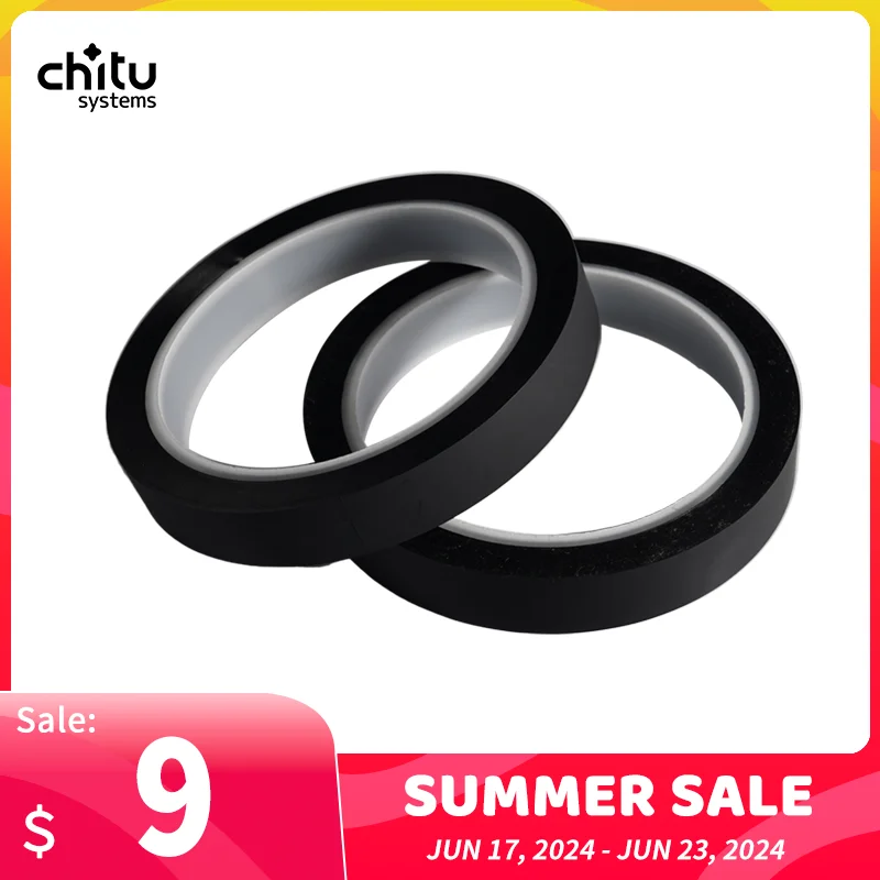 15mm*50M  Black Masking Shading Tape Border Tape For Elegoo Mars/Photon  LCD 3D Printer