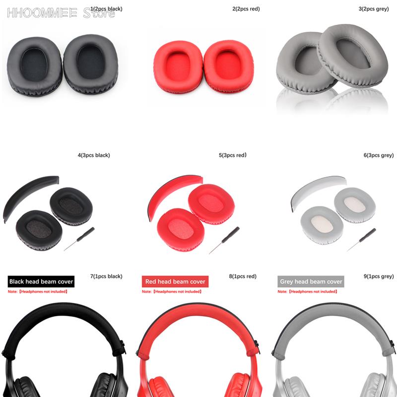 For Edifier W800BT W808BT W800X K830 K815P G1 Headphone Head Beam Earmuffs 9x7.7x2.1cm