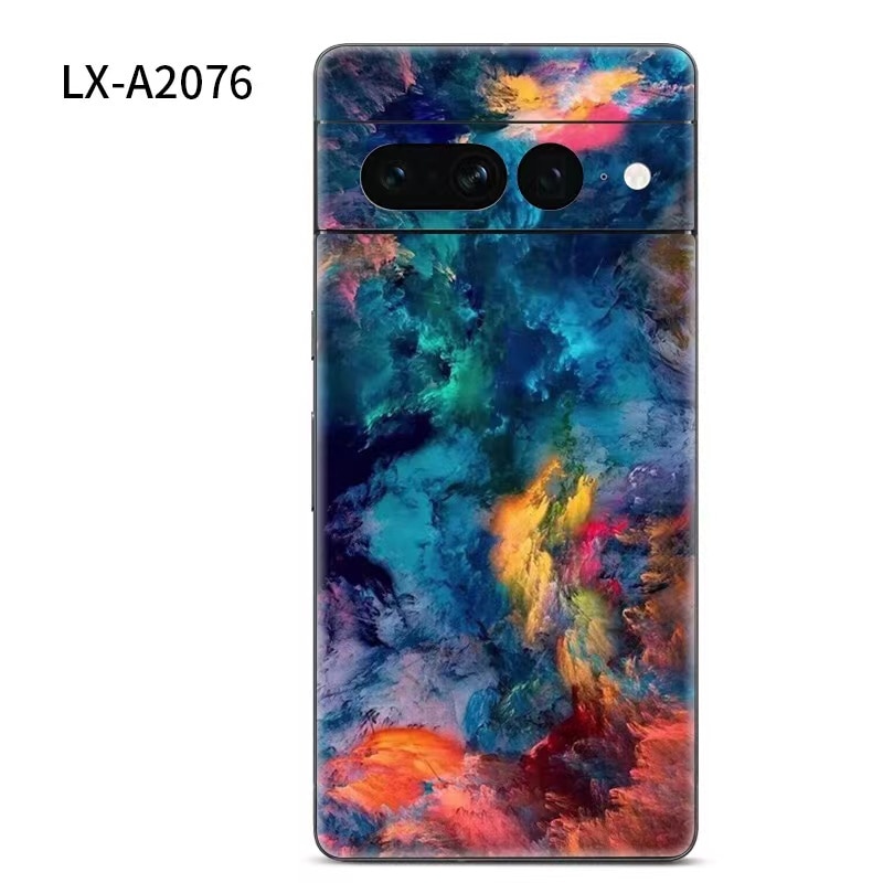 3M Cartoon Decal Skin for Google Pixel7 6pro Back Film Cover Wrap Protector Anti-scratch Durable Sticker PIxel 6A