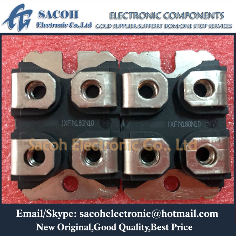 New Original 1PCS IXFN180N10 or IXFN180N06 IXFN180N07 IXFN180N15P IXFN180N20 IXFN180N25T SOT-227B 180A 100V Single MOSFET Module