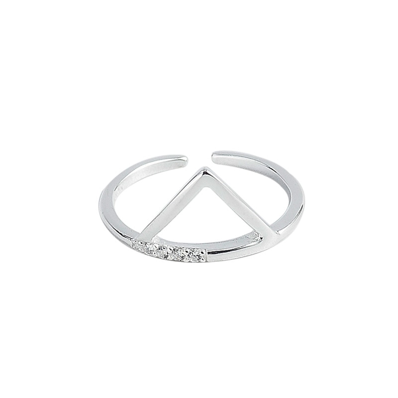 STR8 Sterling Silver Love Letter Ring For Fashion Women Party Cute Fine Jewelry